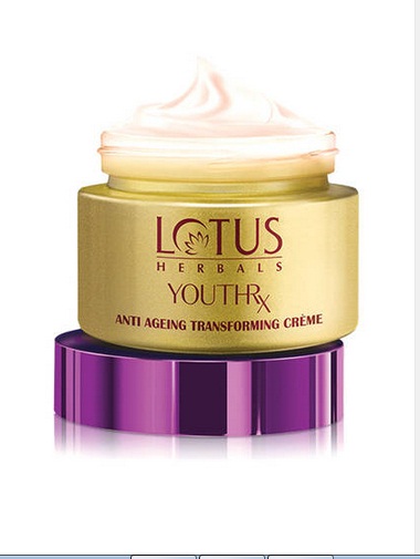 India Desire : Buy Lotus Herbals Youthrx Anti Ageing Transforming Crème SPF 25 Pa+++ Preservative Free, 10g At Rs. 120 Only From Amazon [Selling Price Rs 140]
